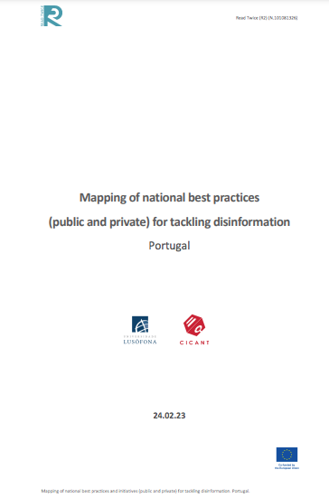 Mapping of national best practices (public and private) for tackling disinformation